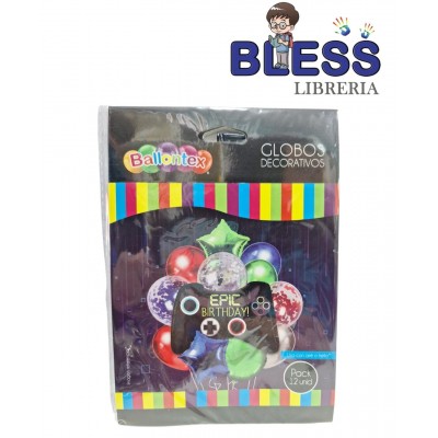 Globos Gamer 12un Ballontex