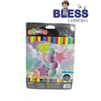 Globos Girl Pastel 10 pz...