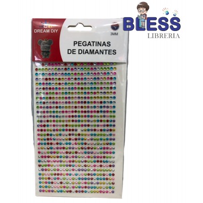 Stickers perlas de colores...