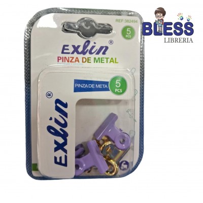 Set  Pinzas 5 de Acero Exlin