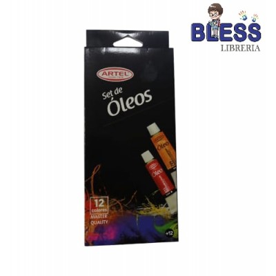 Set oleo 12 colores