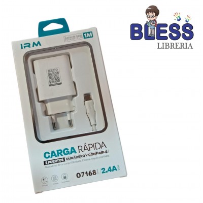 Cargador 2 Puertos + Cable...