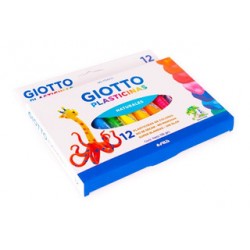 Plasticina  12 Colores Giotto