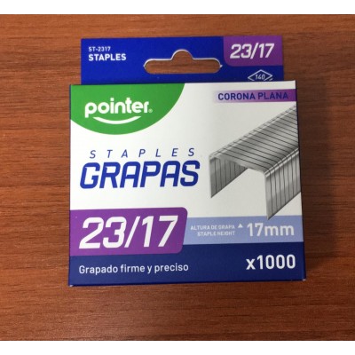 Grapas 23/15  15 mm x 1000...