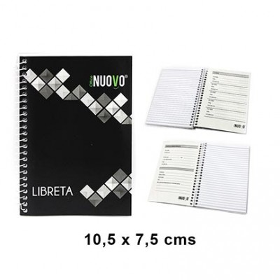 Libreta Espiral 10.5 x7.5...