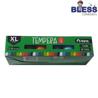 Tempera 12 unidades Torre