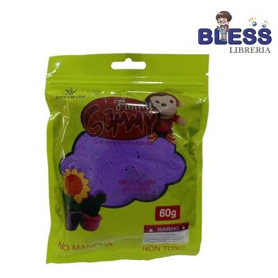 Funny gummy morada