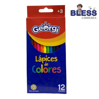 Lapices de 12 Colores Georgi