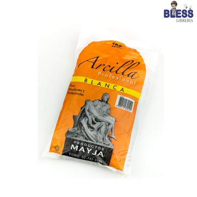 Arcilla Blanca 1kg. Mayja