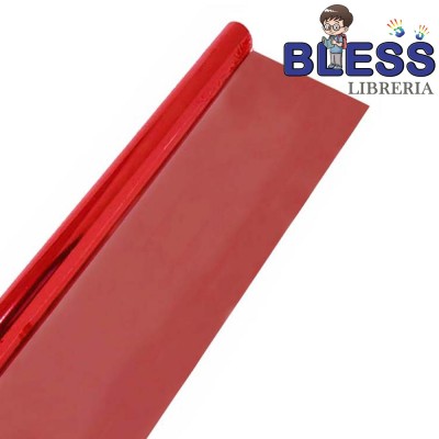 Papel Celofan Rojo 50x70cms